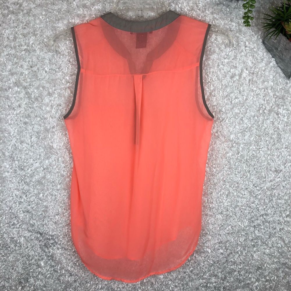 2 for $10! About a Girl Sheer Tank Size XS - Picture 2 of 5
